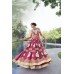 16001 PINK ZOYA CRYSTAL WEDDING WEAR LEHENGA